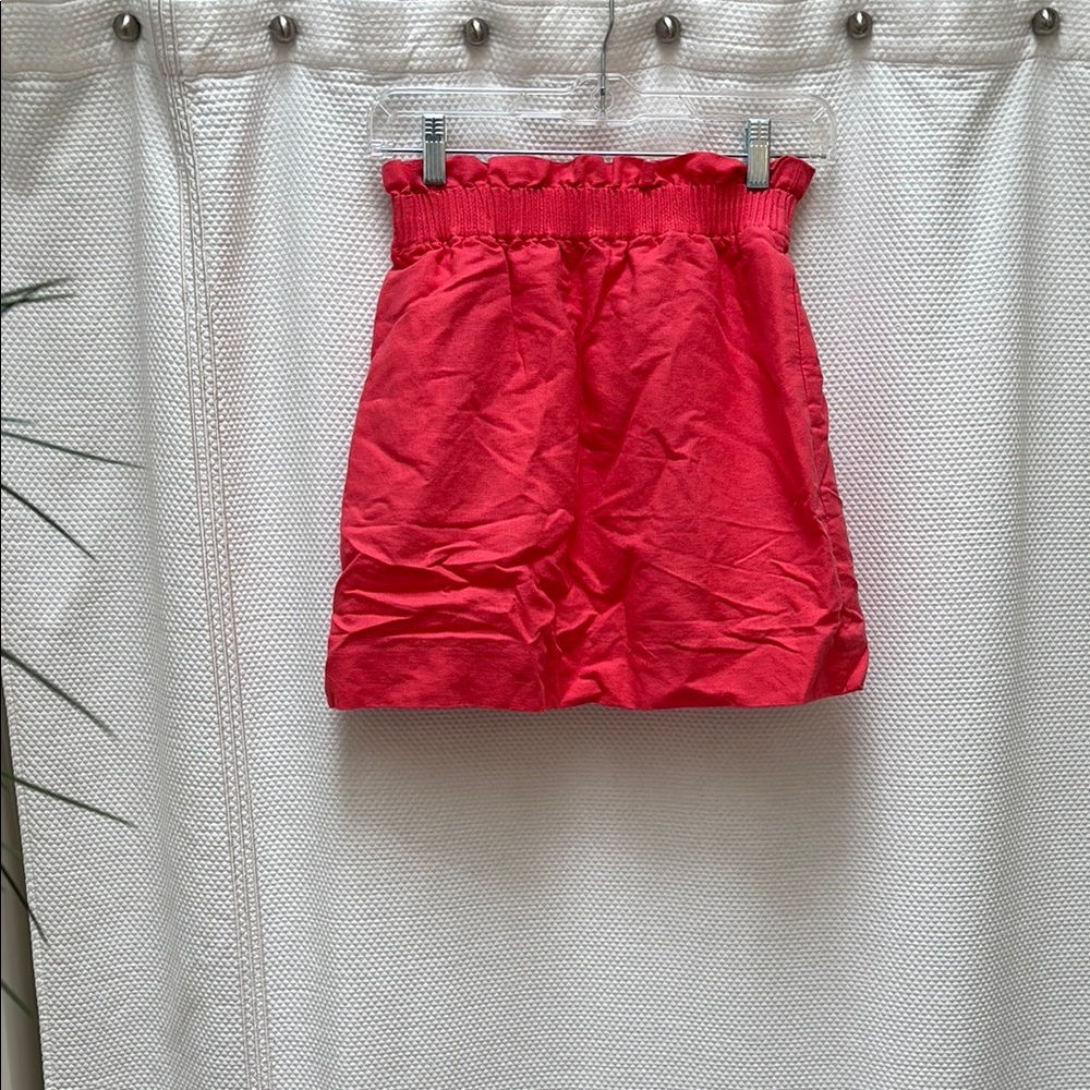 J.Crew Bright Coral Pink Skirt